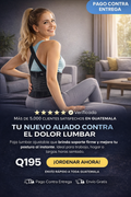 Postura Pro: Faja de Soporte Lumbar Reforzada