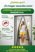 Cortina MaxFrescura: Mantén tu casa fresca, ventilada y 100% libre de MOSQUITOS.