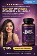 ¡HAIR GROWTH - Logra un Cabello de Ensueño desde los Primeros 7 Días! 120 CAPSULAS.